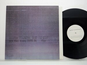 New Order( new * order )[Brotherhood]LP(12 -inch )/Factory Records(FACT 150)/ pops 