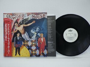 【見本盤】Crowded House「Crowded House」LP（12インチ）/Capitol Records(ECS-91219)/Electronic