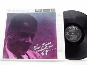 The Teddy Wilson Trio「These Tunes Remind Me Of You」LP（12インチ）/Verve Records(23MJ 3199)/ジャズ