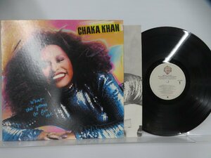 Chaka Khan「What Cha' Gonna Do For Me」LP（12インチ）/Warner Bros. Records(HS 3526)/Funk / Soul