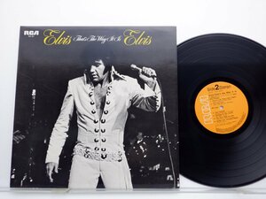 Elvis Presley「Elvis - That's The Way It Is」LP（12インチ）/RCA(SX-61)/Rock