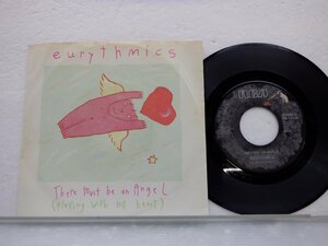 Eurythmics「There Must Be An Angel (Playing With My Heart)」EP（7インチ）/RCA(PB-14160)/Electronic
