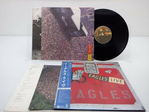 Eagles(イーグルス)「Eagles Live」LP（12インチ）/Asylum Records(P-5589/90Y)/ロック