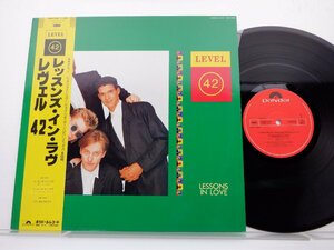 Level 42「Lessons In Love」LP（12インチ）/Polydor(13MM 7049)/洋楽ロック