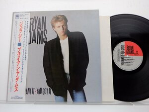 Bryan Adams「You Want It You Got It」LP（12インチ）/A&M Records(AMP-28041)/洋楽ロック