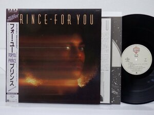 【帯付】Prince(プリンス)「For You」LP（12インチ）/Warner Bros. Records(P-13053)/Electronic