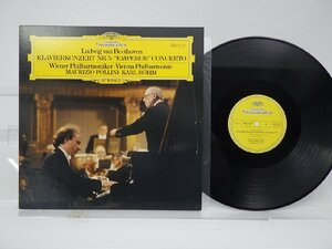 pollini「Beethoven Klavierkonzert Nr. 5 ・ Emperor Concerto」LP（12インチ）/Deutsche Grammophon(MG-1235)/クラシック