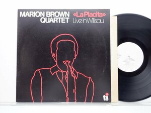 【見本盤】Marion Brown Quartet「La Placita - Live In Willisau」LP（12インチ）/Timeless Records(RJL-8080)/ジャズ