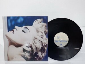 Madonna「True Blue」LP（12インチ）/Sire(1-25442)/洋楽ポップス