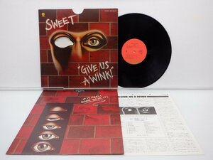 SWEET(スイート)「Give Us A Wink(甘い誘惑)」LP（12インチ）/Capitol Records(ECS-80460)/洋楽ポップス