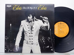 Elvis Presley「Elvis - That's The Way It Is」LP（12インチ）/RCA(SX-61)/Rock