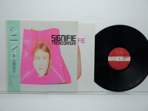 大貫妙子「Signifie(シ二フィエ)」LP（12インチ）/Dear Heart(RAL-8810)/Electronic