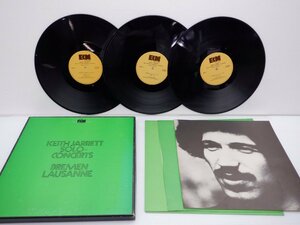 Keith Jarrett(キース・ジャレット)「Solo Concerts(ソロ・コンサート)」LP（12インチ）/ECM Records(PA-3031～3)/ジャズ