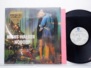 Nobody(ノーバディ)「Night Walker」LP（12インチ）/TDK Records(T28A-1034)/邦楽ロック