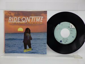 山下達郎「Ride On Time(ライド・オン・タイム)」EP（7インチ）/Air Records(AIR-503)/シティポップ