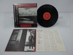 Bruce Springsteen「Nebraska」LP（12インチ）/CBS/Sony(25AP 2440)/洋楽ロック