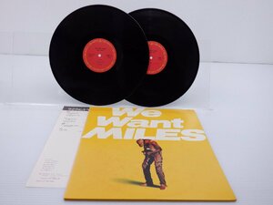 Miles Davis「We Want Miles」LP（12インチ）/CBS/Sony(36AP 2350~1)/ジャズ