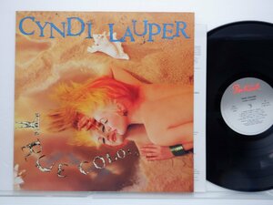 Cyndi Lauper「True Colors」LP（12インチ）/Portrait(28・3P-760)/邦楽ポップス
