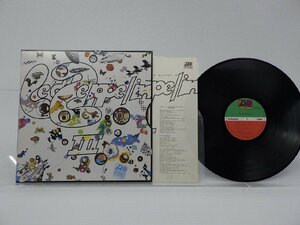 Led Zeppelin「Led Zeppelin III(レッド・ツェッペリンIII)」LP（12インチ）/Atlantic Records(P-10106A)