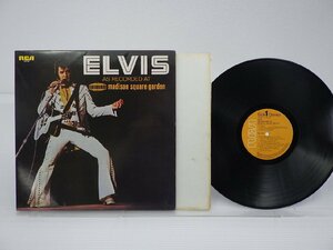 Elvis Presley「Elvis As Recorded At Madison Square Garden」LP（12インチ）/RCA(SX-86)/洋楽ロック