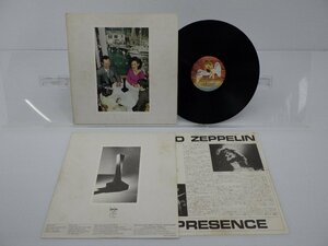 Led Zeppelin(レッド・ツェッペリン)「Presence(プレゼンス)」LP（12インチ）/Swan Song(P-10160N)/ロック