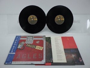 Eagles(イーグルス)「Eagles Live」LP（12インチ）/Asylum Records(P-5589/90Y)/ロック