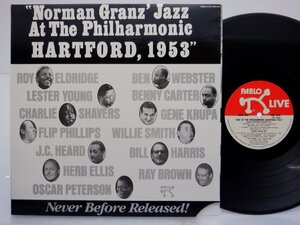 Various「Norman Granz' Jazz At The Philharmonic Hartford 1953」LP（12インチ）/Pablo Live(2308-240)/ジャズ