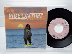 山下達郎「Ride On Time(ライド・オン・タイム)」EP（7インチ）/Air Records(AIR-503)/ポップス