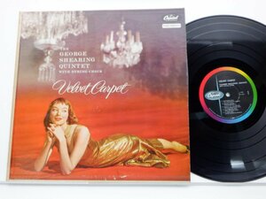 The George Shearing Quintet With String Choir /The George Shearing Quintet「Velvet Carpet」LP/Capitol Records(T 720)/ジャズ