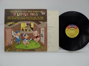 Sterling Holloway「The Stories And Songs Of Walt Disney's Three Little Pigs 」LP/Disneyland(DQ 1310)/アニソン