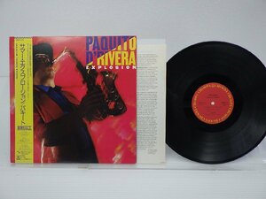 Paquito D'Rivera「Explosion」LP（12インチ）/CBS/Sony(28AP 3172)/ジャズ
