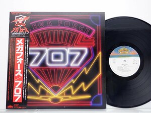 見本盤/707「Mega Force」LP（12インチ）/The Boardwalk Entertainment Co(25AP 2371)/洋楽ロック