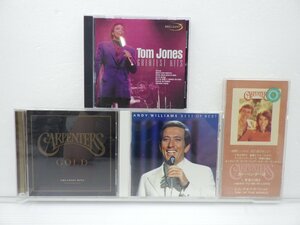 Carpenters/Andy Williams/Tom Jones「CDまとめ4点セット」/その他/CD