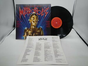 V.A.[Metropolis (Original Motion Picture Soundtrack)(me Toro Police )]LP(12 дюймовый )/CBS/Sony(28AP 2910)/Electronic