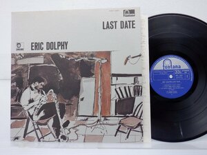 Eric Dolphy「Last Date」LP（12インチ）/Fontana(PAT-1051)/Jazz