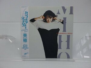  Miho [ California *klaisis... gun fire ]LP(12 -inch )/RCA(RHL-4508)/ Japanese music pops 