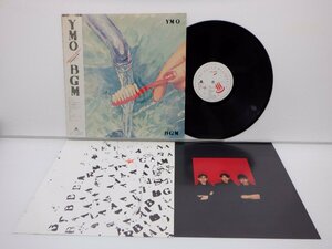 Yellow Magic Orchestra(イエロー・マジック・オーケストラ)「BGM」LP（12インチ）/Alfa(ALR-28015)/テクノ