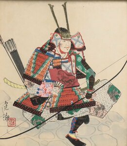 Art hand Auction كاموشيتا كوكو, لوحة المحارب, طباعة الفترة / اللوحة اليابانية, مؤطر, تلوين, اللوحة اليابانية, شخص, بوديساتفا
