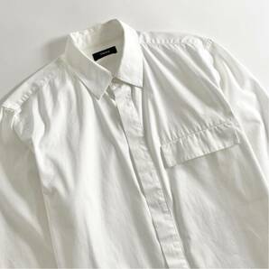 Ee7 theory セオリー 長袖シャツ ワイシャツ フォーマル カジュアル XSサイズ 無地 ホワイト メンズ 紳士服の画像3