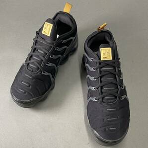 Ae8《美品》NIKE ナイキ BQ5068-001 AIR VAPOR MAX PLUS エアヴェイパーマックス ローカットスニーカー 28cm ブラック メンズ 男性用の画像4