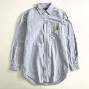 Be9 POLO by Ralph Lauren ポロバイラルフローレン ボタンダウンシャツ シャンブレーシャツ 長袖 ロゴ刺繍 Mサイズ メンズ 紳士服