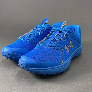 e13-1《美品》UNDER ARMOUR アンダーアーマー UA Ysrd Turf トレーニングシューズ ランニング スニーカー 野球 3023000-402 25.5cm 男性用