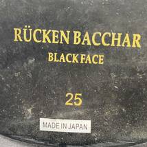 Fe14 RUCKEN BACCHAR BLACK FACE リッケンバッカー ダブルモンクシューズ ビジネスシューズ レザーシューズ 本革 革靴 25.0cm メンズ_画像7