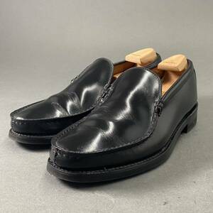 Be19 REGAL リーガル 2167 ヴァンプ ローファー ビジネスシューズ スリッポン 革靴 レザーシューズ 24cm ブラック メンズ 紳士靴 革靴