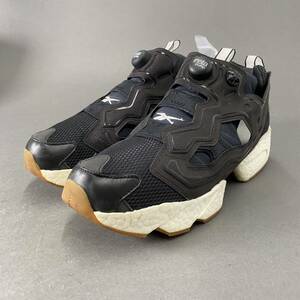 Xe22 《美品》 adidas アディダス Reebok リーボック INSTAPUMP FURY BOOSTポンプフューリーブースト 28.5cm ブラック メンズ スニーカー