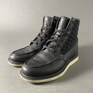 Be23 Timberland ティンバーランド スニーカーソール ショートブーツ ワークブーツ ハイカットスニーカー 25.5cm ブラック メンズ 紳士靴