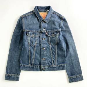 Ie23 Levi's リーバイス デニムジャケット ジージャン スリムトラッカージャケット XSサイズ インディゴ メキシコ製 メンズ 紳士服