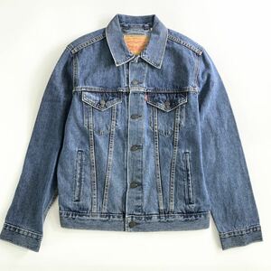 Ie23《美品》Levi's リーバイス デニムジャケット トラッカージャケット ジージャン Sサイズ インディゴブルー メンズ 紳士服