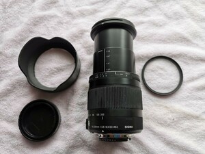 シグマ 18-200mm f3.5-6.3 DC ニコン用