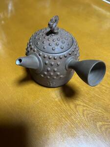  Tokoname . tea pillar .. structure small teapot box less . tea utensils ......
